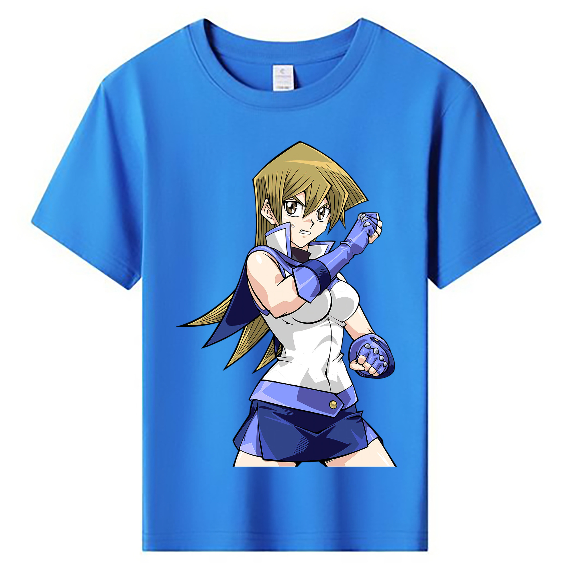 （画像用） 遊☆戯☆王 Yu-Gi-Oh! 綿100％キッズTシャツ（フロントプリント）